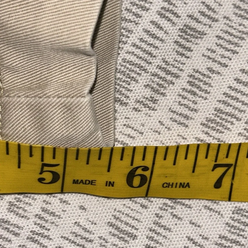 Vintage Polo Ralph Lauren Andrew Short Mens 34 Beige Pleated Chino  Casual Prep